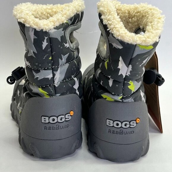 BOGS - B-Moc Sharks Kid's Snow Boots Infants Size 4 Winter Snow Outdoors - Picture 3 of 11